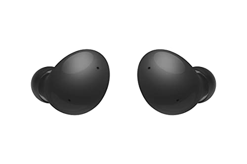 Samsung Galaxy Buds2, Kabellose Kopfhörer, Wireless Earbuds, Geräuschunterdrückung (ANC), ausdauernder Akku, 3 Mikrofone, Graphite von Samsung