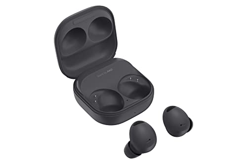 Samsung Galaxy Buds2 Pro, Kabellose Kopfhörer, Wireless Earbuds, ausdauernder Akku, 3 Mikrofone, 360°-Audio, 24 bit 2-Wege-Lautsprecher, Graphite von Samsung