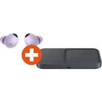 Samsung Galaxy Buds2 Pro SM-R510 violett + Samsung Wireless Charger Duo EP-P5400 von Samsung