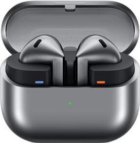 Samsung Galaxy Buds3 - True Wireless-Kopfhörer mit Mikrofon - im Ohr - Bluetooth - aktive Rauschunterdrückung - Silber (SM-R530NZAADBT) von Samsung