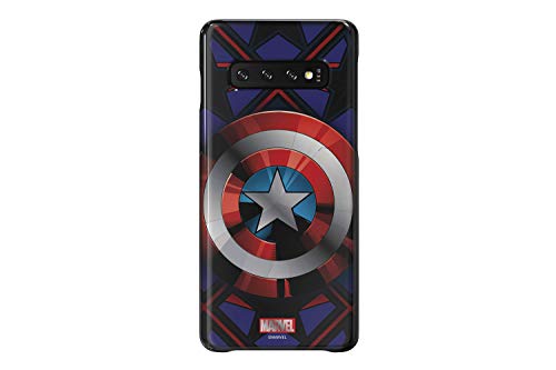 Samsung Galaxy Friends Cover "Marvel's Captain America" für Samsung Galaxy S10 (GP-G973HIFGK) blau von Samsung