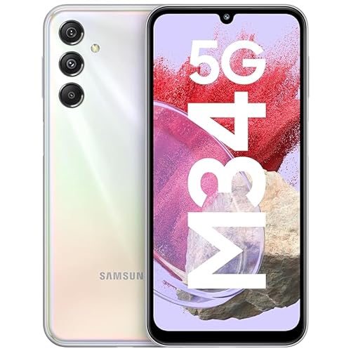 Samsung Galaxy M34 5G SM-M346B 6GB/128GB Silver EU von Samsung