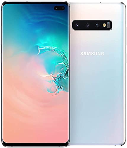 Samsung Galaxy S10+ Dual SIM, 128 GB interner Speicher, 8 GB RAM, prism white, [Standard] Andere Europäische Version von Samsung