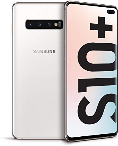 Samsung Galaxy S10+ Smartphone (16.3cm (6.4 Zoll) 512 GB interner Speicher, 8 GB RAM, Ceramic White) - [Standard] Deutsche Version von Samsung