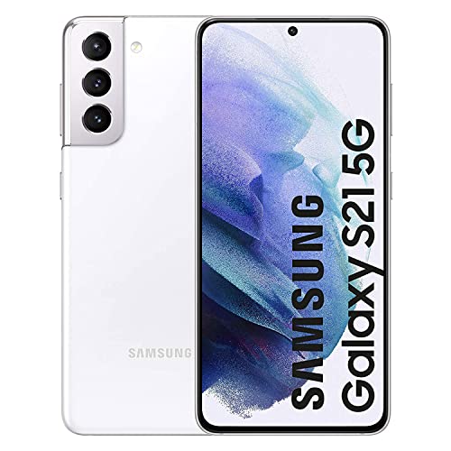 Samsung Galaxy S21 5G G991B/DS 256GB weiß Zustand: gut von Samsung