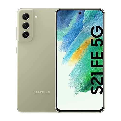 Samsung Galaxy S21 FE 5G 128GB Olive EU [16,29cm (6,4") OLED Display, Android 12, 12MP Triple-Kamera] [Italienische Version] von Samsung