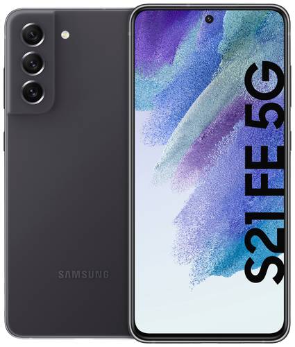 Samsung Galaxy S21 FE 5G 5G Smartphone 128GB 16.3cm (6.4 Zoll) Graphite Android™ 12 Dual-SIM von Samsung