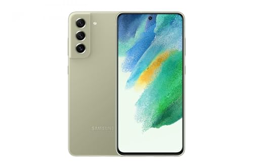 Samsung Galaxy S21 FE 5G Smartphone Android 128GB SIM Free Display 6,4 Zoll Dynamic AMOLED 2X, 3 Rückkameras, Olive [Italienische Version] von Samsung