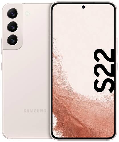 Samsung Galaxy S22 5G Smartphone 128GB 15.5cm (6.1 Zoll) Roségold Android™ 12 Dual-SIM von Samsung