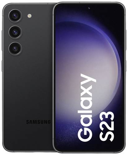 Samsung Galaxy S23 5G Smartphone 128GB 15.5cm (6.1 Zoll) Phantom Black Android™ 13 Dual-SIM von Samsung