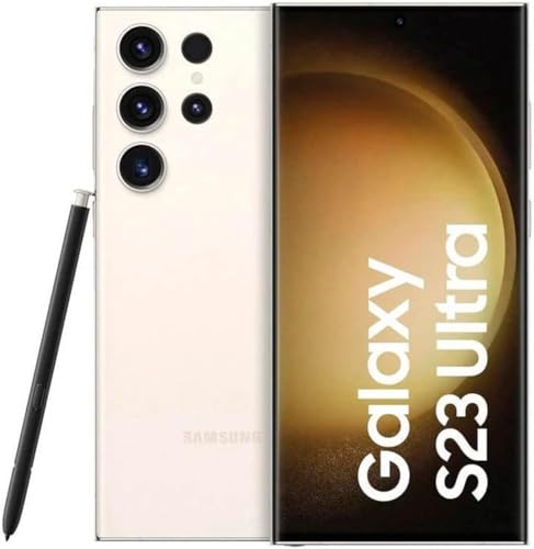 Samsung Galaxy S23 Ultra (S918) Dual 5G 256GB 8GB RAM (Cream) White von Samsung