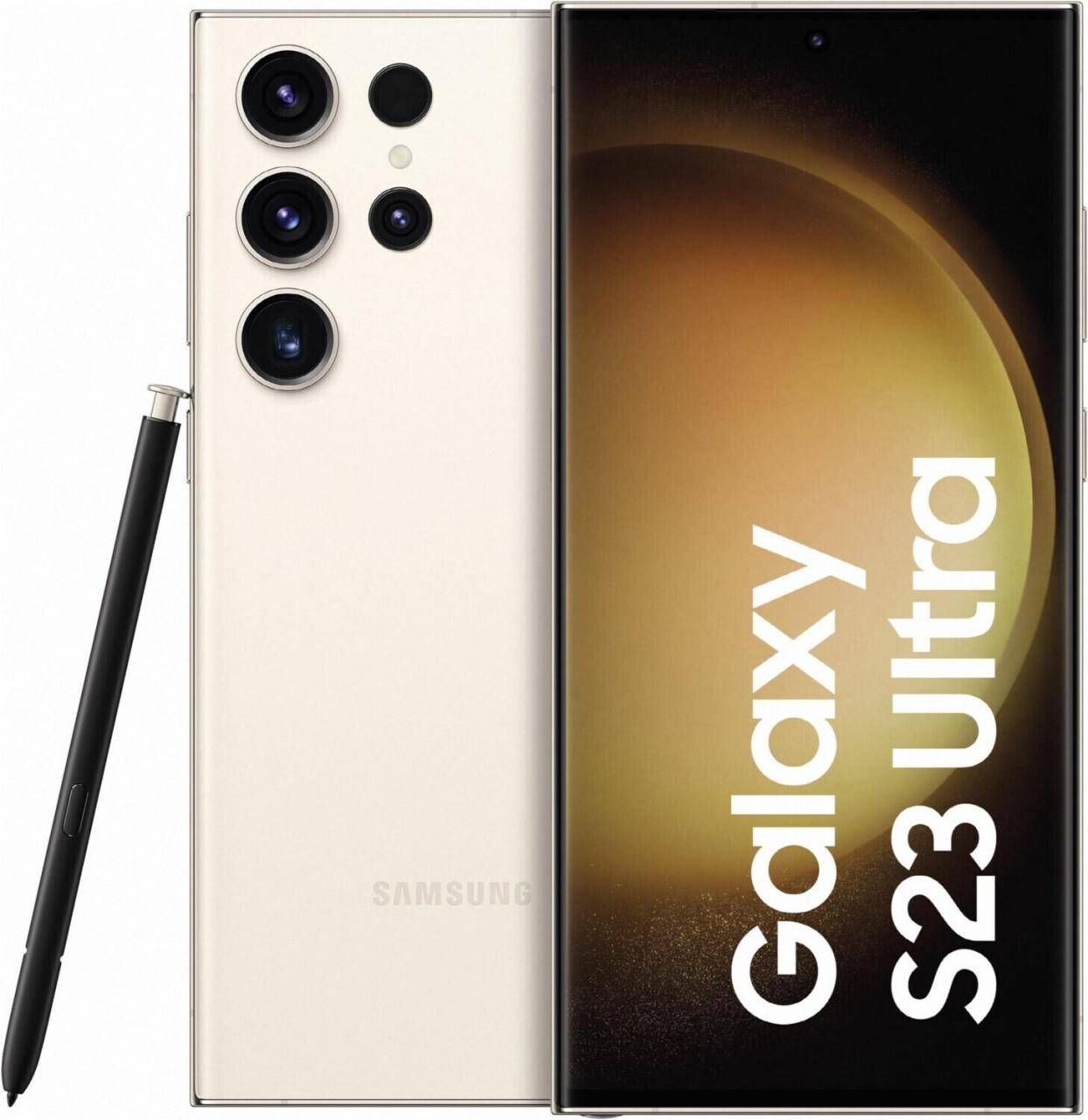 Samsung Galaxy S23 Ultra 5G (Cream, 256GB) von Samsung