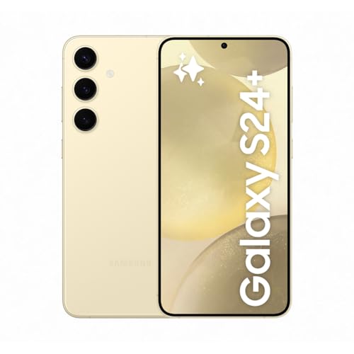 Samsung Galaxy S24+ AI Smartphone, Android-Handy ohne Vertrag, 12 GB RAM, 512 GB Speicher, 50-MP-Kamera, Lange Akkulaufzeit, Amber Yellow, 3 Jahre Herstellergarantie Samsung Galaxy S24+ AI Smartphone, Android-Handy ohne Vertrag, 12 GB RAM, 512 GB Speicher, 50-MP-Kamera, Lange Akkulaufzeit, Amber Yellow, 3 Jahre Herstellergarantie von Samsung