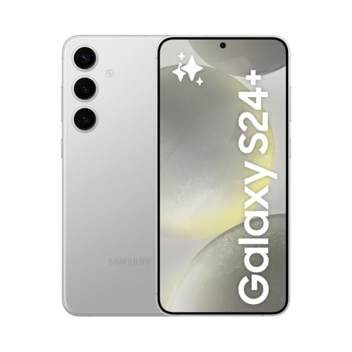Samsung Galaxy S24+ AI Smartphone, Android-Handy ohne Vertrag, 12 GB RAM, 512 GB Speicher, 50-MP-Kamera, Lange Akkulaufzeit, Marble Gray, 3 Jahre Herstellergarantie Samsung Galaxy S24+ AI Smartphone, Android-Handy ohne Vertrag, 12 GB RAM, 512 GB Speicher, 50-MP-Kamera, Lange Akkulaufzeit, Marble Gray, 3 Jahre Herstellergarantie von Samsung
