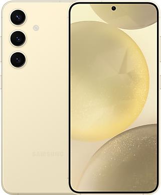 Samsung Galaxy S24 - 5G Smartphone - Dual-SIM - RAM 8GB / Interner Speicher 256GB - OLED-Display - 6,2 - 2340 x 1080 Pixel (120 Hz) - Triple-Kamera 50 MP, 12 MP, 10 MP - front camera 12 MP - Amber Yellow (SM-S921BZYGEUB) von Samsung