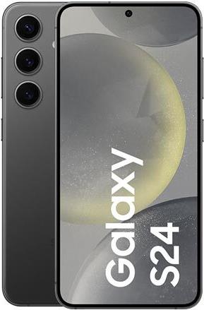 Samsung Galaxy S24 - 5G Smartphone - Dual-SIM - RAM 8 GB / Interner Speicher 256 GB - OLED-Display - 6.2 - 2340 x 1080 Pixel (120 Hz) - Triple-Kamera 50 MP, 12 MP, 10 MP - front camera 12 MP - Onyx Black - EU-Version(SM-S921BZKGEUE) von Samsung