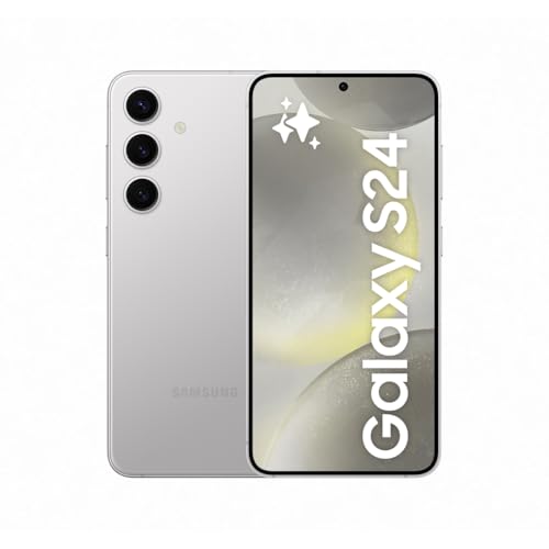 Samsung Galaxy S24 AI Smartphone, Android-Handy ohne Vertrag, 8 GB RAM, 128 GB Speicher, 50-MP-Kamera, Lange Akkulaufzeit, Marble Gray, 3 Jahre Herstellergarantie Samsung Galaxy S24 AI Smartphone, Android-Handy ohne Vertrag, 8 GB RAM, 128 GB Speicher, 50-MP-Kamera, Lange Akkulaufzeit, Marble Gray, 3 Jahre Herstellergarantie von Samsung