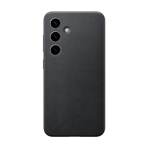 Samsung Galaxy S24 Hülle aus veganem Leder, Schwarz Samsung Galaxy S24 Hülle aus veganem Leder, Schwarz von Samsung