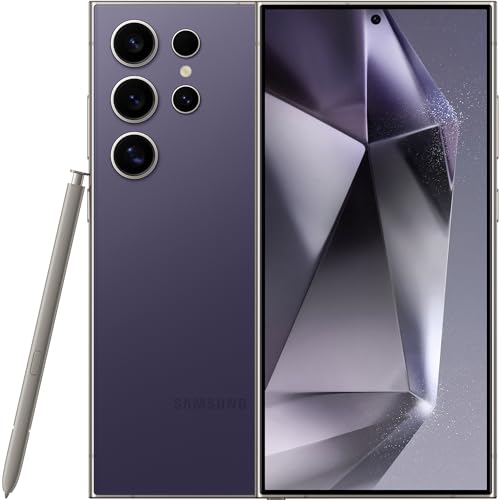 Samsung S928B/DS Galaxy S24 Ultra, Dual, 256GB 12GB Ram, Titanium Violet von Samsung