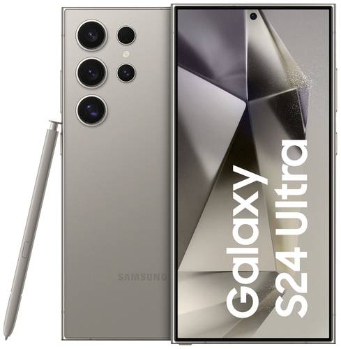 Samsung Galaxy S24 Ultra 5G Smartphone 256GB 17.3cm (6.8 Zoll) Grau Android™ 14 Dual-SIM von Samsung