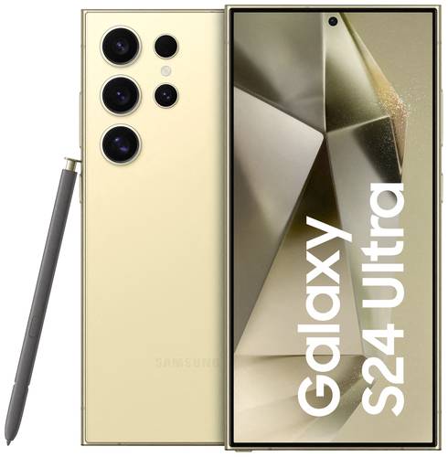 Samsung Galaxy S24 Ultra 5G Smartphone 512GB 17.3cm (6.8 Zoll) Gelb Android™ 14 Dual-SIM von Samsung