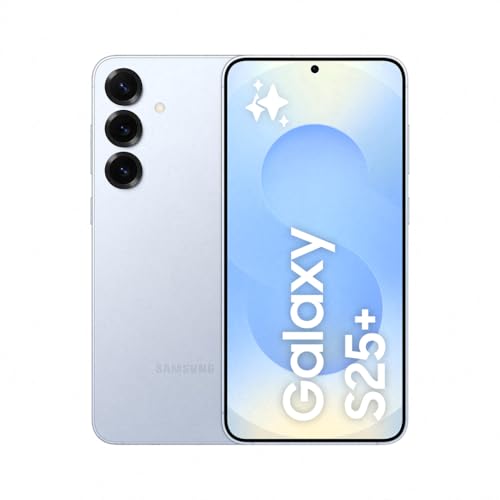 Samsung Galaxy S25+ AI Smartphone mit Galaxy AI, Ohne Vertrag, AI Handy mit Android, 12 GB RAM, 512 GB Speicher, 50-MP-Kamera, Icyblue, 3 Jahre Herstellergarantie [Exklusiv auf Amazon] von Samsung