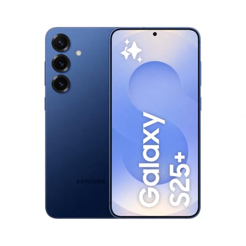 Samsung Galaxy S25+ AI Smartphone mit Galaxy AI, Ohne Vertrag, AI Handy mit Android, 12 GB RAM, 512 GB Speicher, 50-MP-Kamera, Navy, 3 Jahre Herstellergarantie [Exklusiv auf Amazon] von Samsung