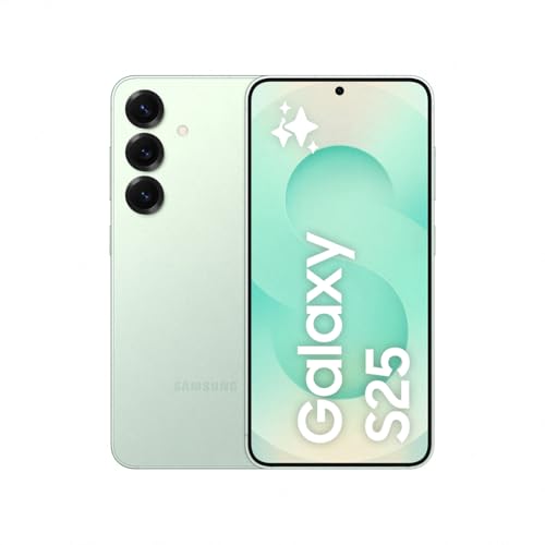 Samsung Galaxy S25 AI Smartphone mit Galaxy AI, Ohne Vertrag, Handy mit Android, 12 GB RAM, 128 GB Speicher, 50-MP-Kamera, Mint, 3 Jahre Herstellergarantie [Exklusiv auf Amazon] von Samsung