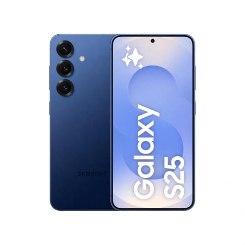 Samsung Galaxy S25 AI Smartphone mit Galaxy AI, Ohne Vertrag, Handy mit Android, 12 GB RAM, 128 GB Speicher, 50-MP-Kamera, Navy, 3 Jahre Herstellergarantie [Exklusiv auf Amazon] von Samsung