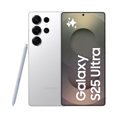Samsung Galaxy S25 Ultra AI Smartphone mit Galaxy AI, ohne Vertrag, AI Handy mit Android, 12 GB RAM, 512 GB Speicher, 200-MP-Kamera, Titanium Whitesilver, 3 Jahre Herstellergarantie Samsung Galaxy S25 Ultra AI Smartphone mit Galaxy AI, ohne Vertrag, AI Handy mit Android, 12 GB RAM, 512 GB Speicher, 200-MP-Kamera, Titanium Whitesilver, 3 Jahre Herstellergarantie von Samsung