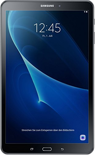Samsung Galaxy Tab A (SMT580NZKADBT) 25,54 cm (10,1 Zoll) WiFi Tablet PC (Octa Core, 16 GB eMMC, 2 GB RAM, Android 6.0) schwarz von Samsung