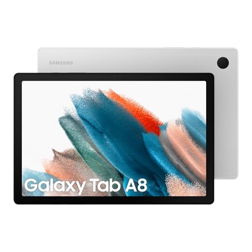 Samsung Galaxy Tab A8 Android-Tablet 10,5 Zoll WLAN RAM 3 GB 32 GB 11 Silber [italienische Version] 2022 von SAMSUNG