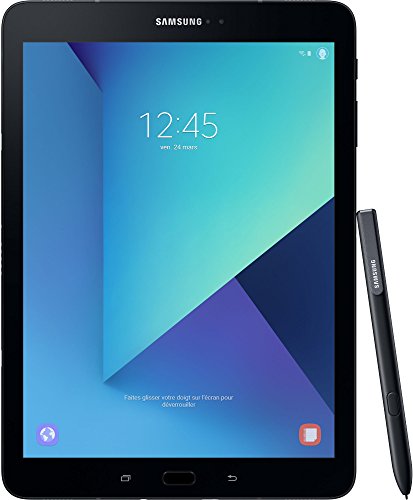 Samsung Galaxy Tab S3 T820 24,58 cm (9,68 Zoll) Touchscreen Wi-Fi Tablet PC (Quad Core 4GB RAM 32GB eMMC Android 7,0) schwarz inkl. S Pen von Samsung