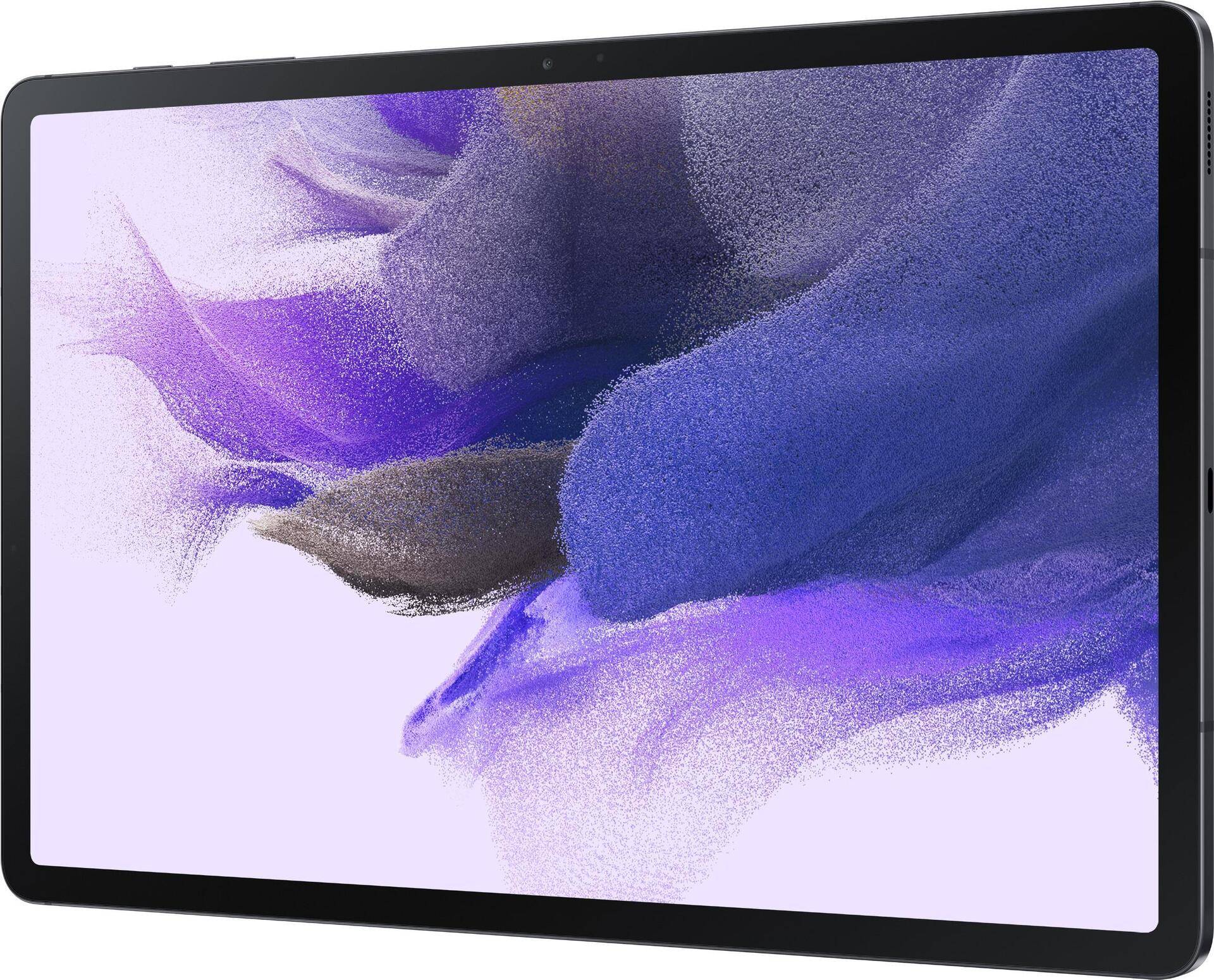 Samsung Galaxy Tab S7 FE - Tablet - Android - 64 GB - 31.5 cm (12.4) TFT (2560 x 1600) - microSD-Steckplatz - 3G, 4G, 5G - Mystic Black von Samsung