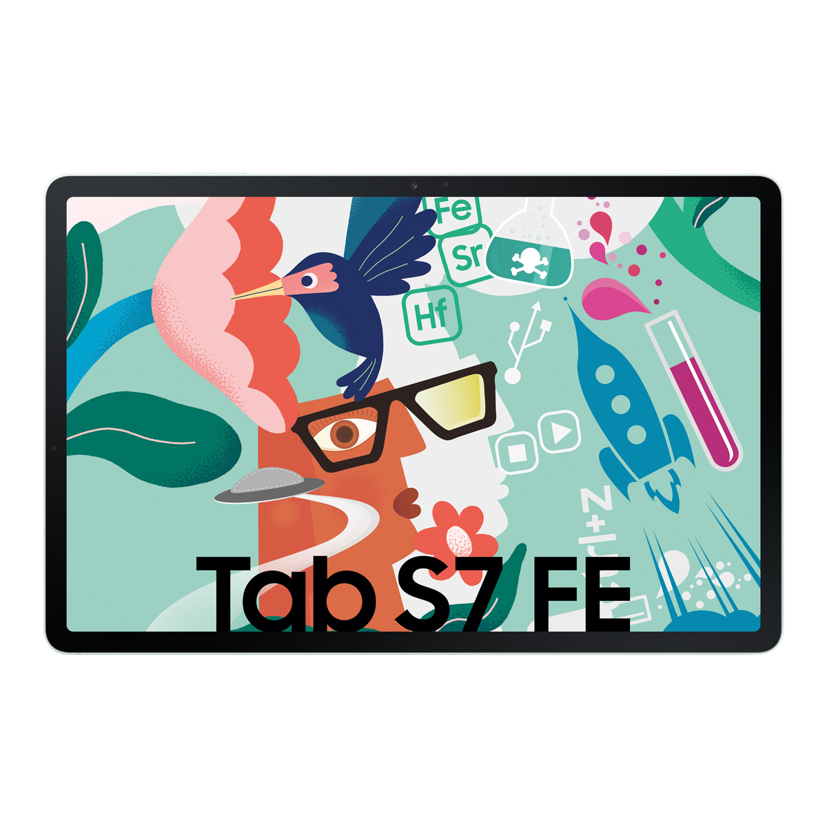 Samsung Galaxy Tab S7 FE Wi-Fi Mystic Green 12,4" / WQXGA Display / Octa-Core / 4GB RAM / 64GB Speicher / Android 11.0 von Samsung