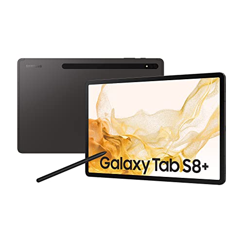 Samsung Galaxy Tab S8+ 12,4 Zoll 128 GB Anthrazit 5G (FR Version) von Samsung