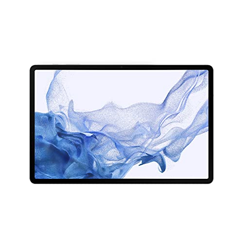 Samsung Galaxy Tab S8+ 5G SM-X806B LTE 128 GB 31.5 cm (12.4) Qualcomm Snapdragon 8 GB Wi-Fi 6 (802.11ax) Android 12 Silver von Samsung