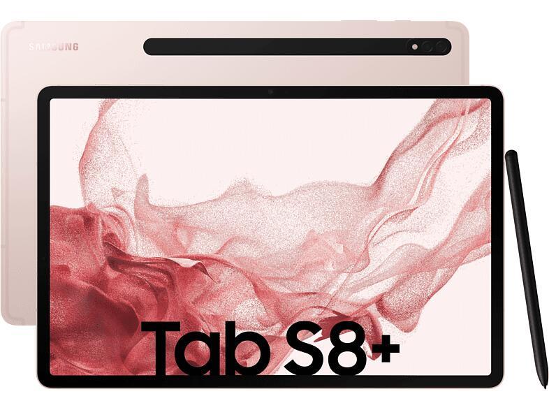 Samsung Galaxy Tab S8+ pink-gold 31,5 cm (12,4") von Samsung
