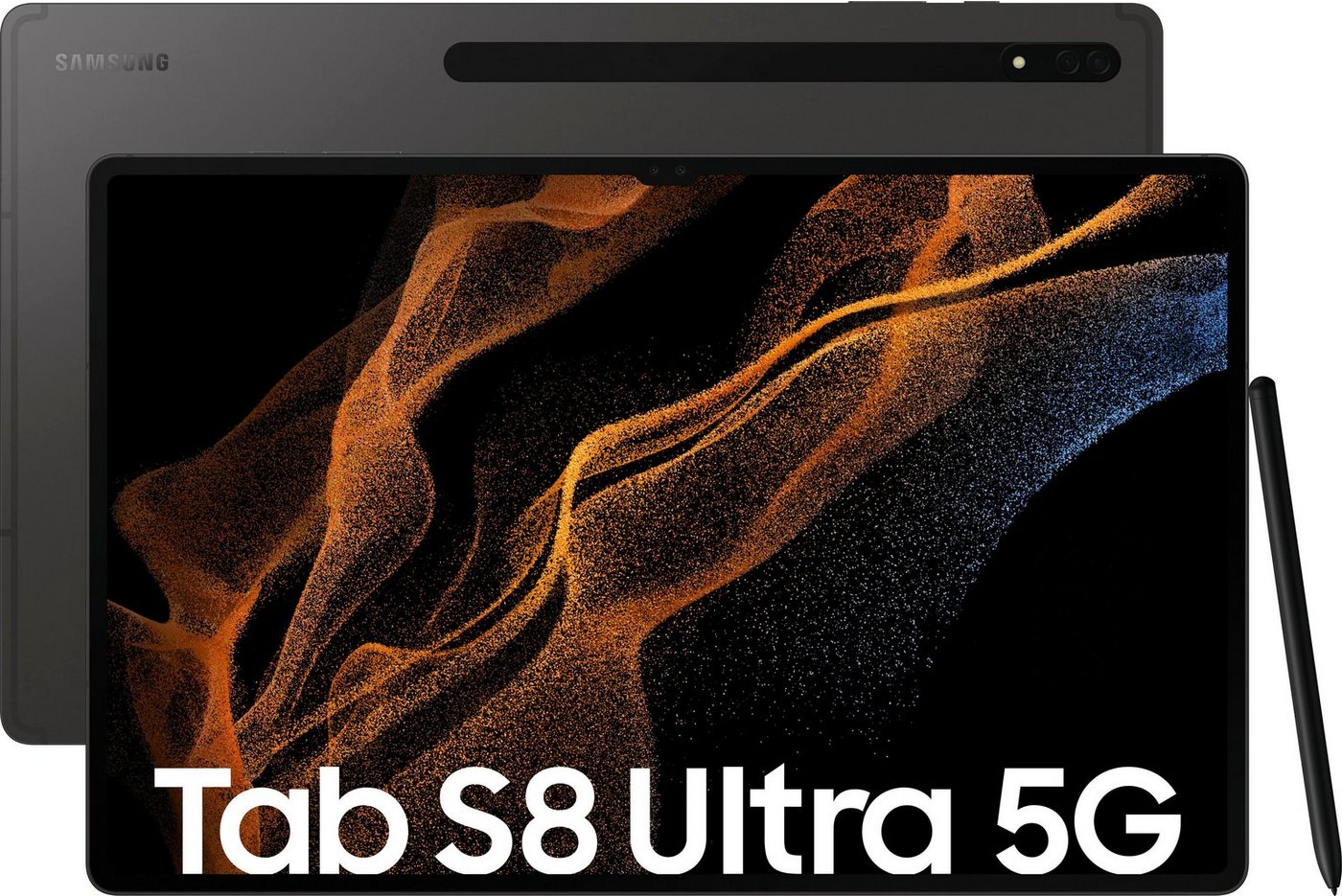 Samsung Galaxy Tab S8 Ultra 5G Tablet (14,6, 256 GB, Android,One UI,Knox, 5G)" von Samsung