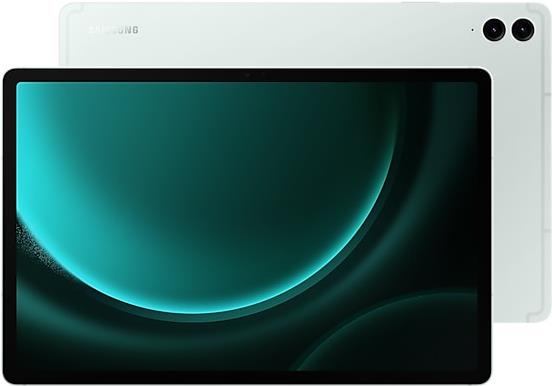 Samsung Galaxy Tab S9 FE+ - Tablet - Android - 128GB - 31,5 cm (12,4) TFT (2560 x 1600) - microSD-Steckplatz - 3G, 4G, 5G - Minze (SM-X616BLGAEUB) von Samsung
