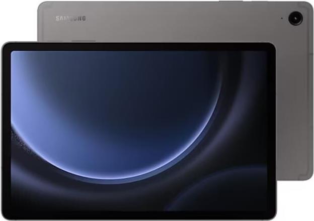 Samsung Galaxy Tab S9 FE. Bildschirmdiagonale: 27,7 cm (10.9"), Display-Aufl�sung: 2304 x 1440 Pixel, Bildschirmtechnologie: LCD. Interne Speicherkapazit�t: 128 GB. Prozessorfamilie: Samsung Exynos, Prozessor: 1380. Speicherkapazit�t: 6 GB. Aufl�sung R�ckkamera (numerisch): 8 MP, Aufl�sung Frontkamera (numerisch): 12 MP. Top WLAN-Standard: Wi-Fi 6 (802.11ax). Unterst�tzte Navigationsfunktion (A-GPS). Integrierter Kartenleser. Gewicht: 524 g. Installiertes Betriebssystem: Android 13. Produktfarbe: Grau (SM-X516B) von Samsung