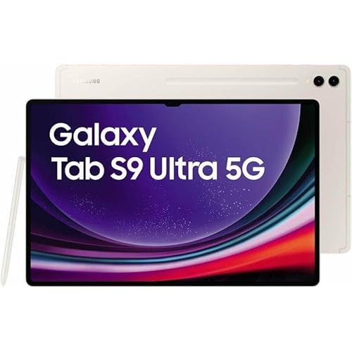 Samsung Galaxy Tab S9 Ultra (X916) 11 0 5G 256 GB 12 GB RAM Beige von Samsung
