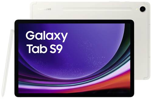 Samsung Galaxy Tab S9 WiFi 256GB Beige Android-Tablet 27.9cm (11 Zoll) 2.0GHz, 2.8GHz, 3.36GHz Qualc von Samsung
