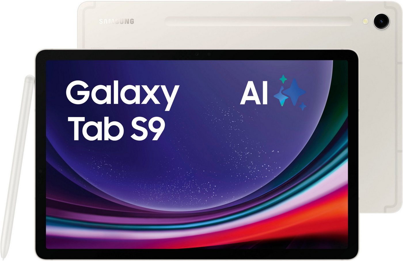 Samsung Galaxy Tab S9 WiFi Tablet (11", 256 GB, Android, AI-Funktionen) von Samsung
