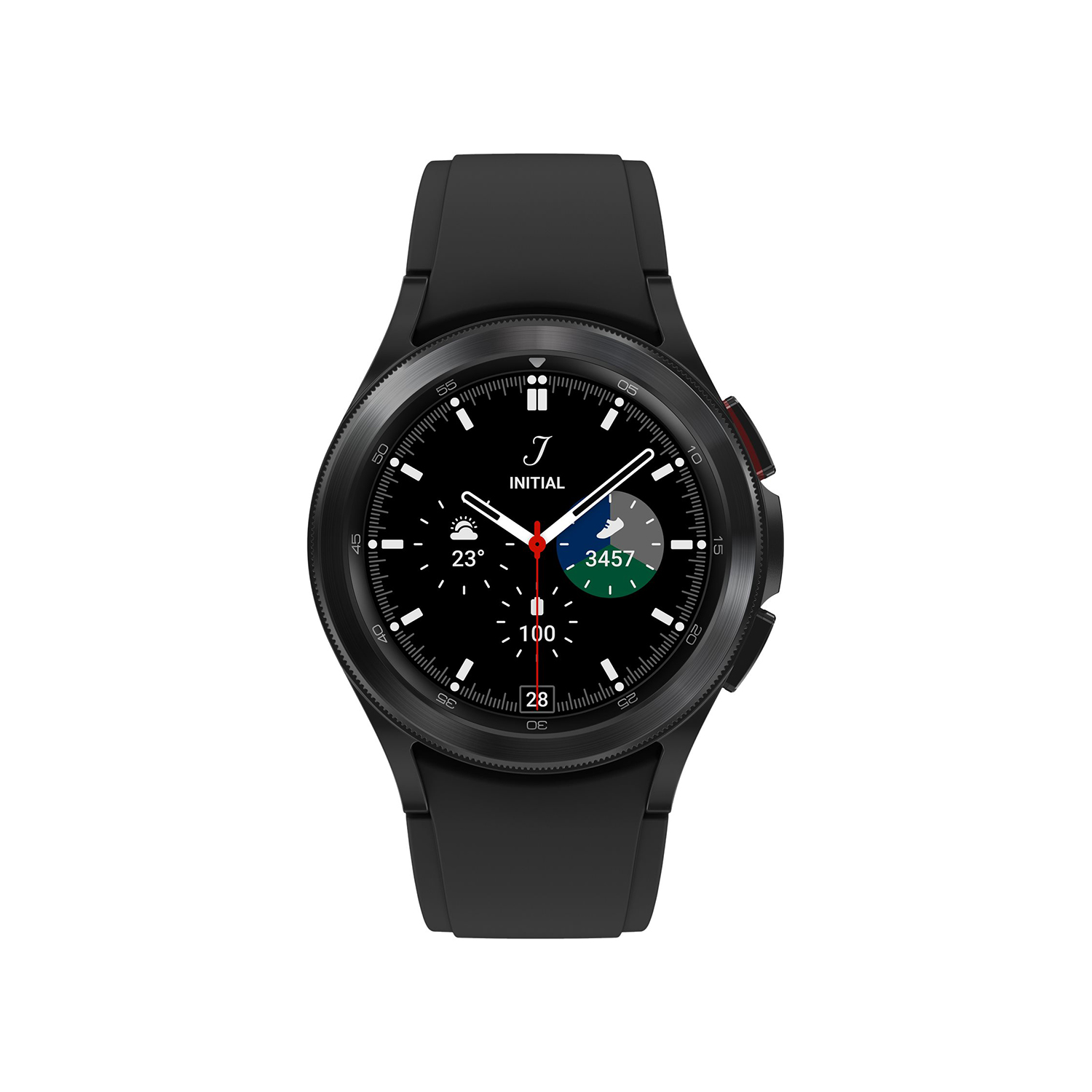 Samsung Galaxy Watch 4 Classic 42mm Schwarz | LTE-Konnektivit?t | Wassergesch?tzt nach 5 ATM | BIA-Analyse, SpO2-Wert, EKG-und Blutdruckmessung von Samsung