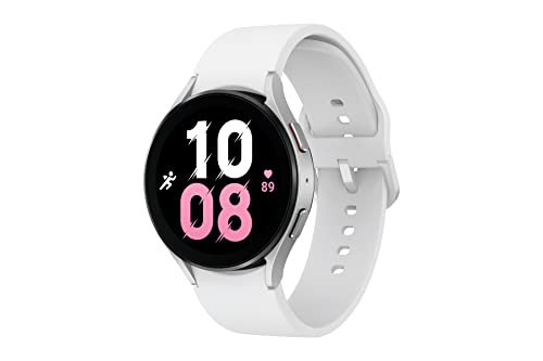 Samsung Galaxy Watch 5 (44mm) Bluetooth - Smartwatch, Fitness Tracker, Silber, Deutsche Version von Samsung