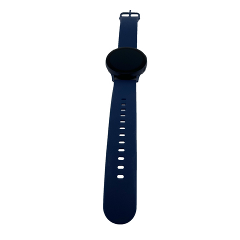 Samsung Galaxy Watch Active 2 40mm Bluetooth Aluminiumgehäuse schwarz Sportarmband dunkelblau von Samsung