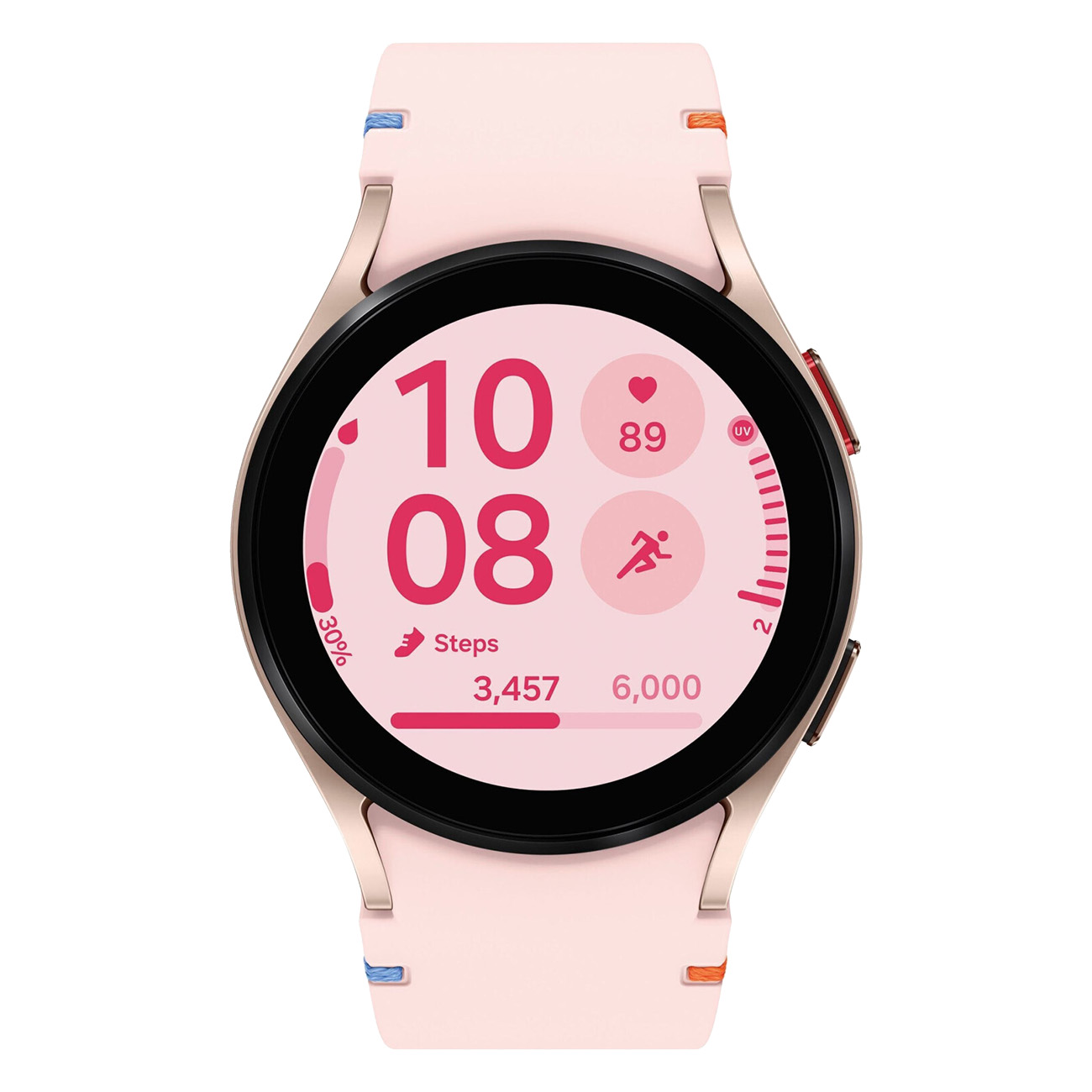 Samsung Galaxy Watch FE Pink | Smartwatch | Robustes Display | Intuitive Steuerung ?ber digitale L?nette | 5 ATM | App Ecosystem mit Google Wear OS Samsung Galaxy Watch FE Pink | Smartwatch | Robustes Display | Intuitive Steuerung ?ber digitale L?nette | 5 ATM | App Ecosystem mit Google Wear OS von Samsung