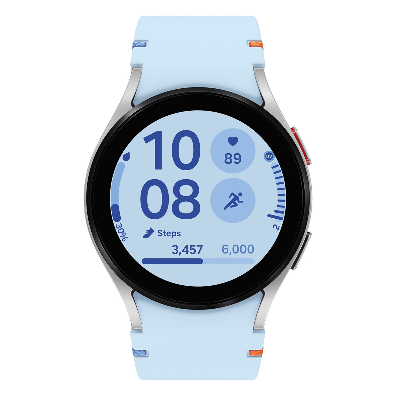 Samsung Galaxy Watch FE Silber | Smartwatch | Robustes Display | Intuitive Steuerung ?ber digitale L?nette | 5 ATM | App Ecosystem mit Google Wear OS Samsung Galaxy Watch FE Silber | Smartwatch | Robustes Display | Intuitive Steuerung ?ber digitale L?nette | 5 ATM | App Ecosystem mit Google Wear OS von Samsung