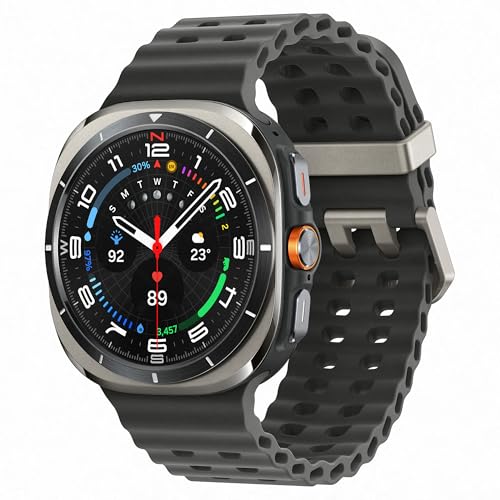 Samsung Galaxy Watch Ultra Smartwatch, Fitness-Uhr, Fitness Tracker und Aktivitätstracker, 47 mm, LTE, Titanium Silver, Inkl. 36 Monate Herstellergarantie Samsung Galaxy Watch Ultra Smartwatch, Fitness-Uhr, Fitness Tracker und Aktivitätstracker, 47 mm, LTE, Titanium Silver, Inkl. 36 Monate Herstellergarantie von Samsung